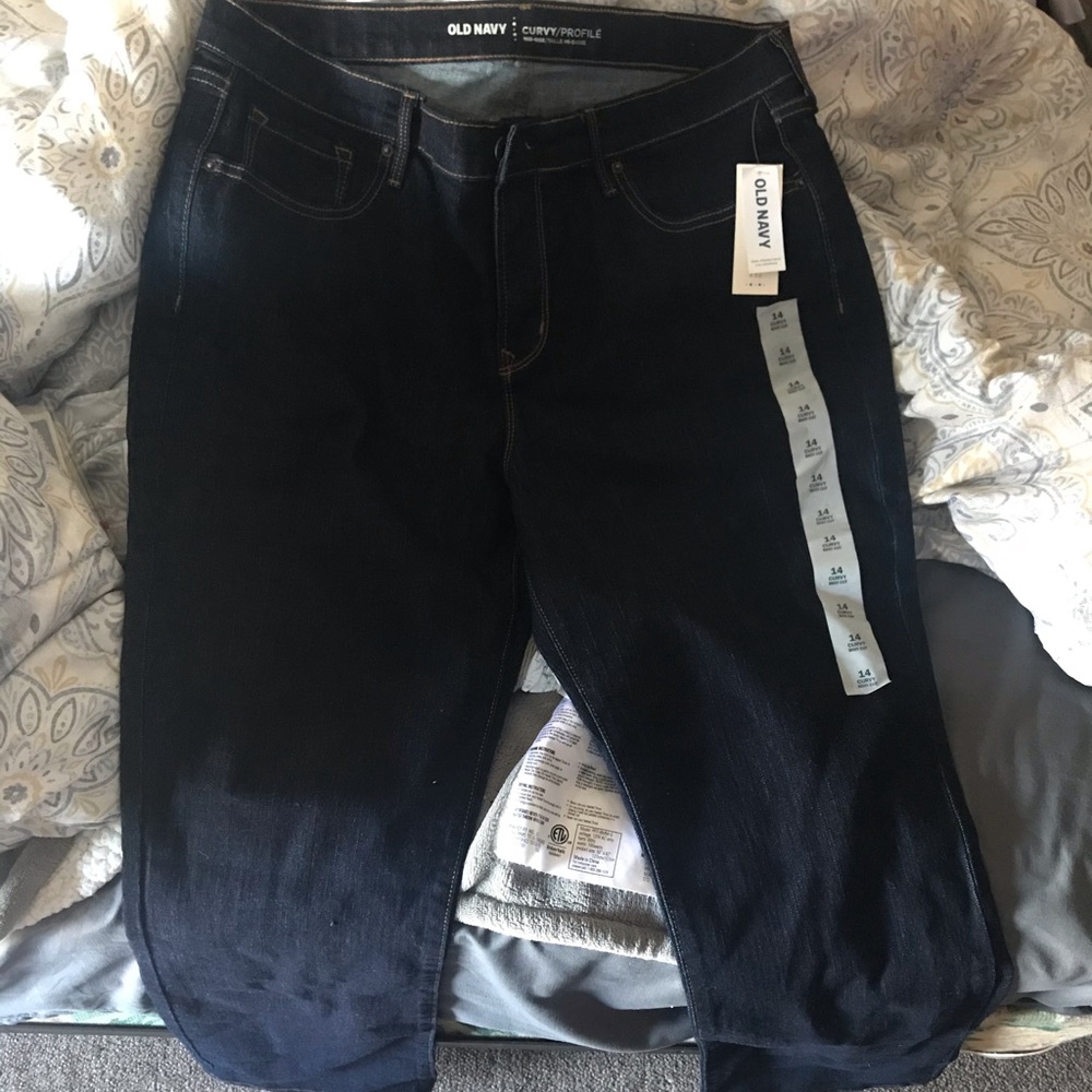 OLD NAVY BLUE JEANS NEVER WORN!!